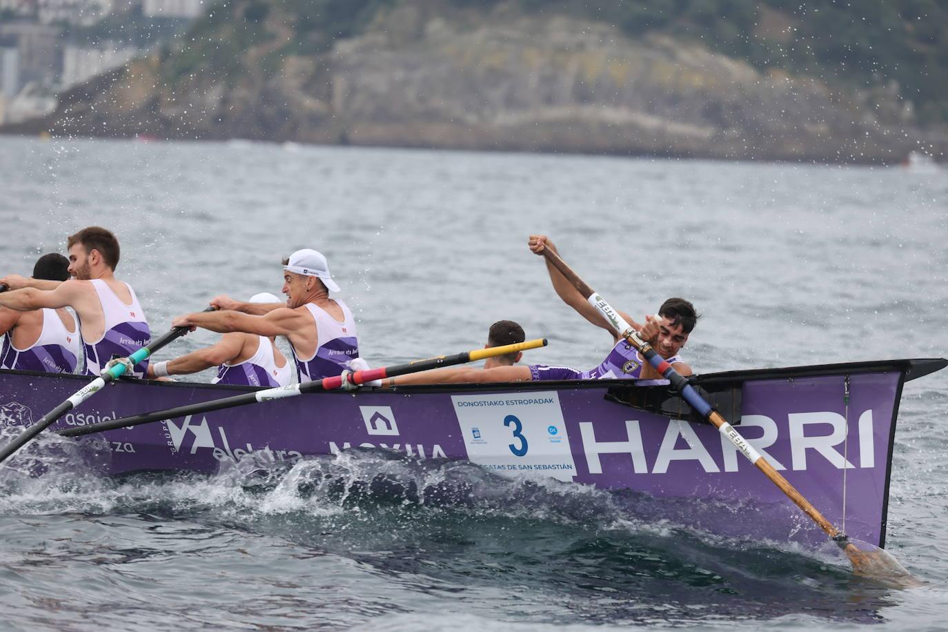 Las mejores imágenes de la clasificatoria de la Bandera de la Concha