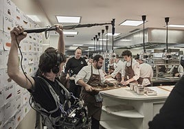 Aduriz y Plaza, en Mugaritz.