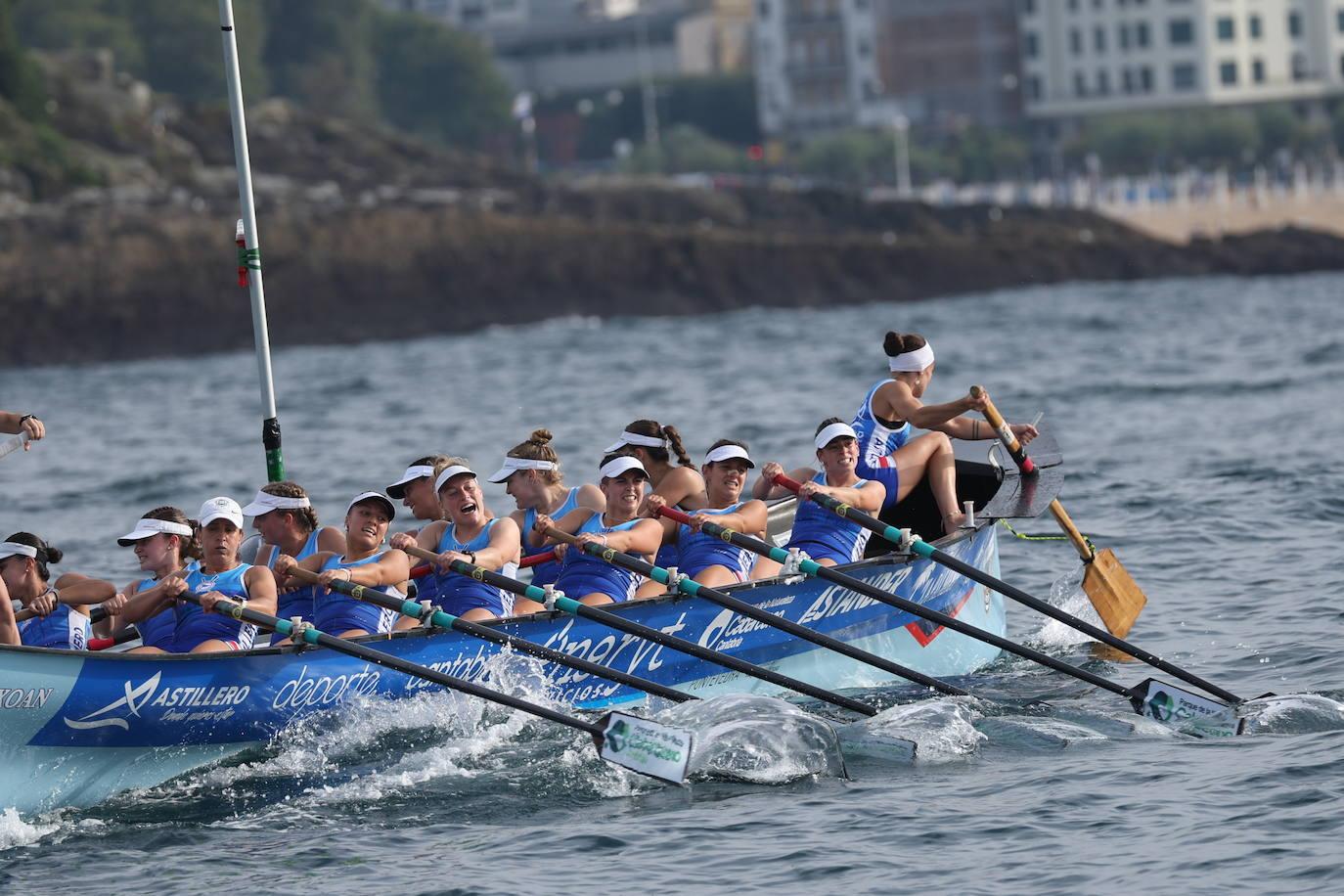 La clasificatoria femenina de la Bandera de la Concha, en imágenes