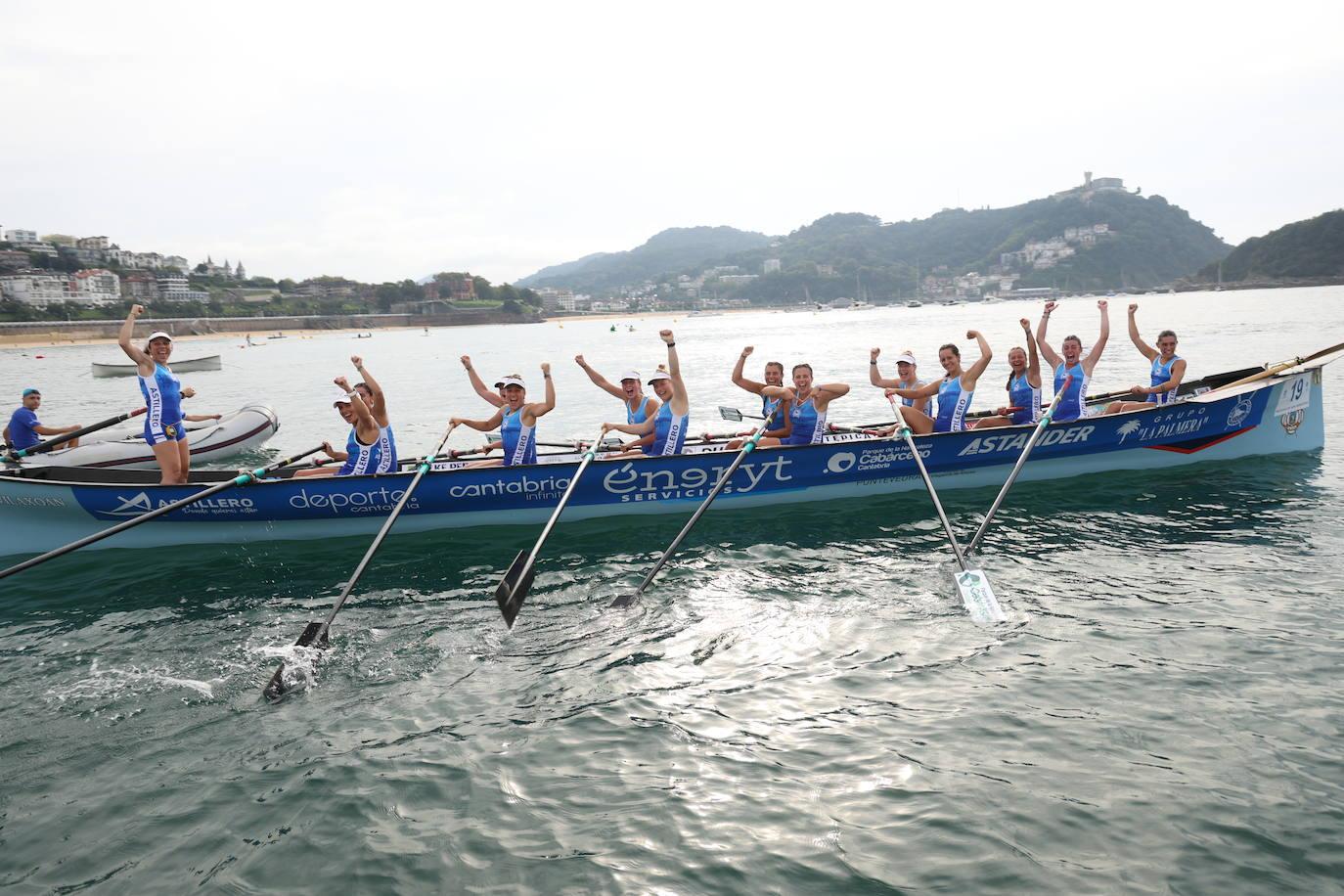 La clasificatoria femenina de la Bandera de la Concha, en imágenes