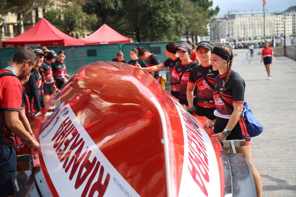 La clasificatoria femenina de la Bandera de la Concha, en imágenes