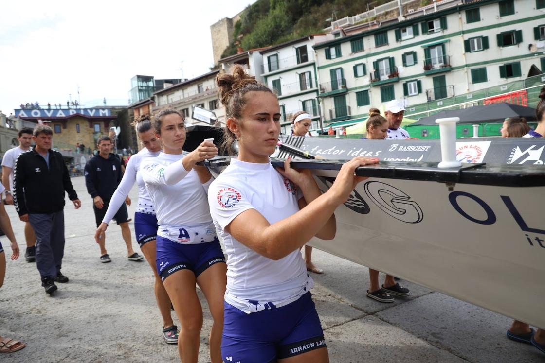 La clasificatoria femenina de la Bandera de la Concha, en imágenes
