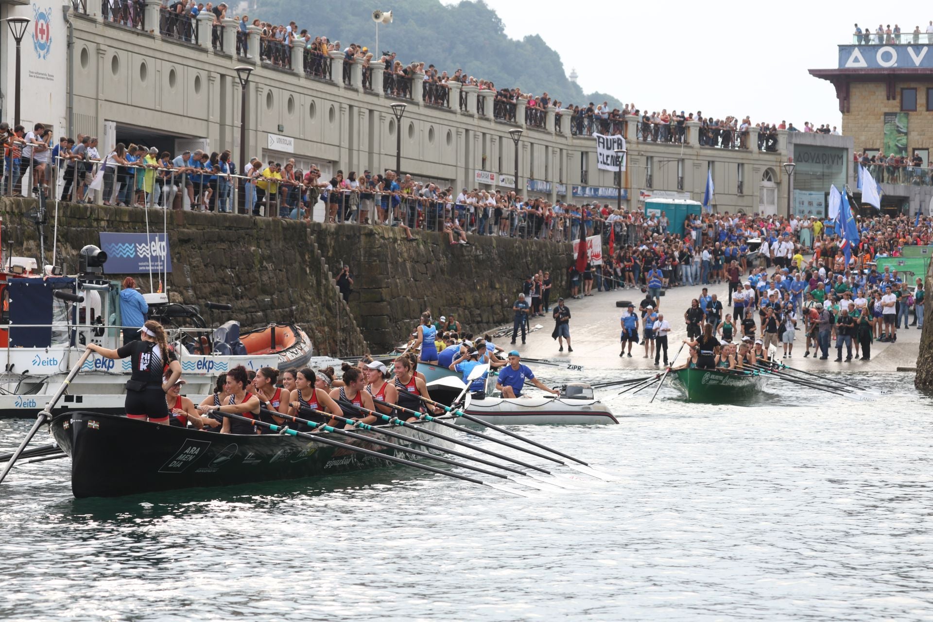 La clasificatoria femenina de la Bandera de la Concha, en imágenes