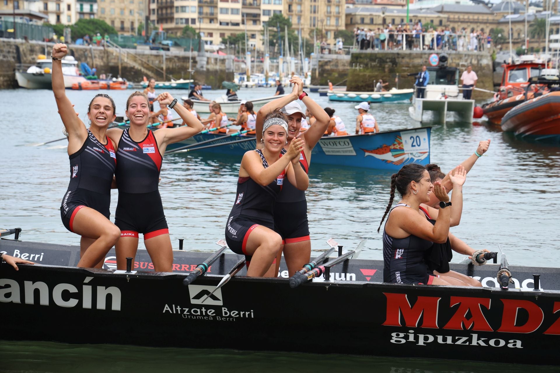 La clasificatoria femenina de la Bandera de la Concha, en imágenes