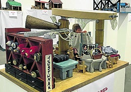 Una de las maquetas.