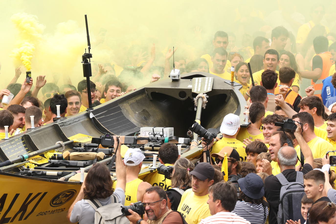 Las mejores fotos del ambiente de la primera jornada