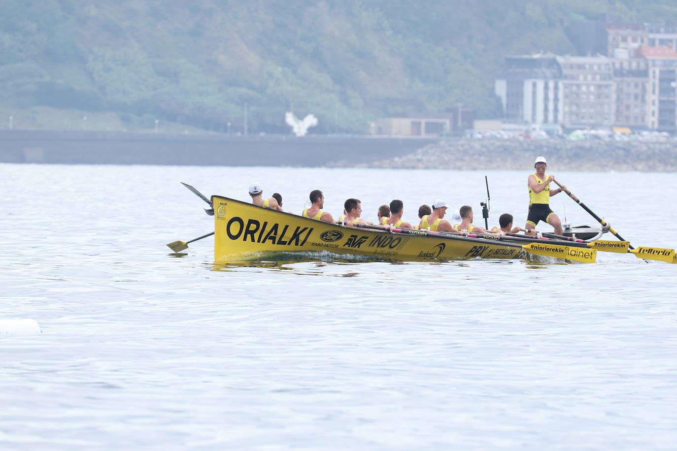 Las mejores imágenes de la regata masculina