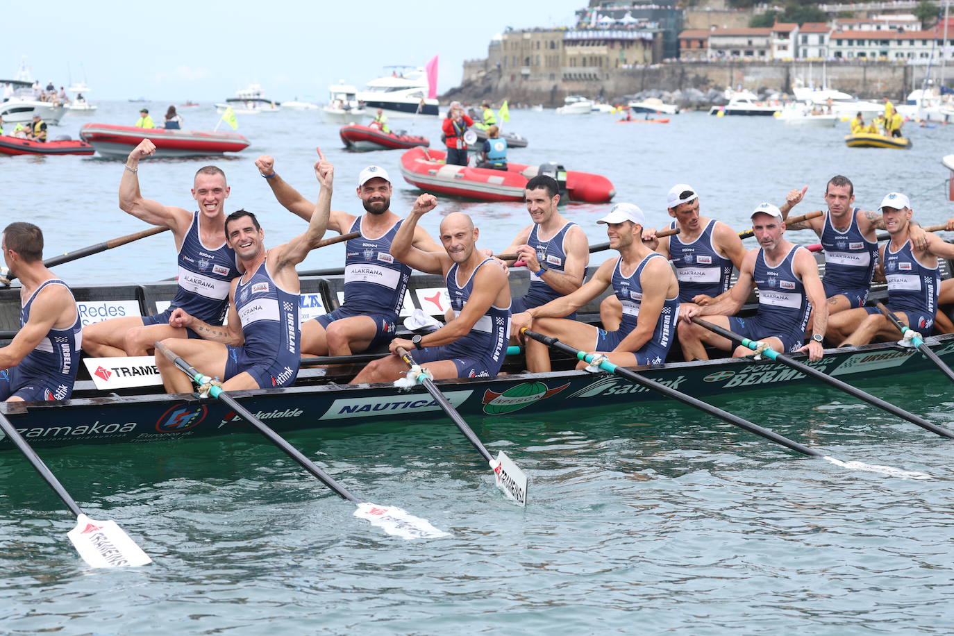 Las mejores imágenes de la regata masculina