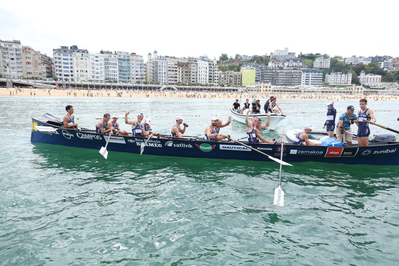 Las mejores imágenes de la regata masculina