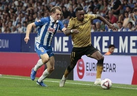 Sheraldo Becker, en el partido contra el Espanyol.