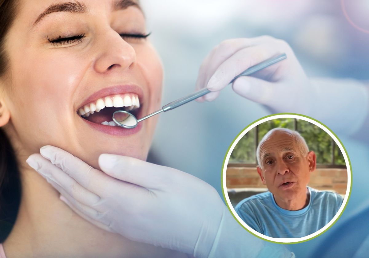 El médico Daniel Amen destaca la necesidad de cuidar nuestras encías.