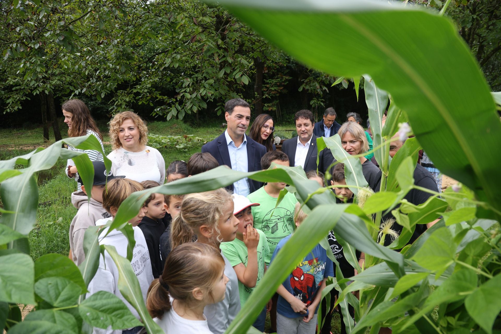 El lehendakari inaugura el curso escolar en el colegio Orokieta de Zarautz