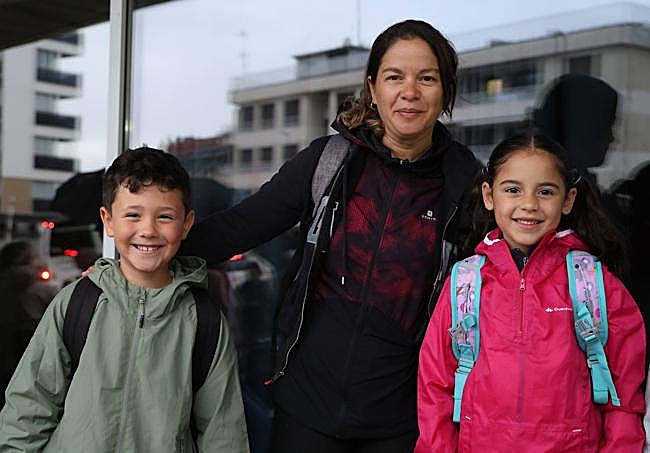 Pablo, Natalia y Luna la mañana de hoy.