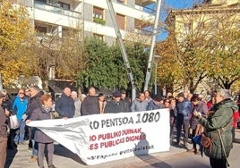 Animan a pensionistas y ciudadanía en general a unirse a ellos a las 11.30, en la plaza Areizaga-Kalebarren.