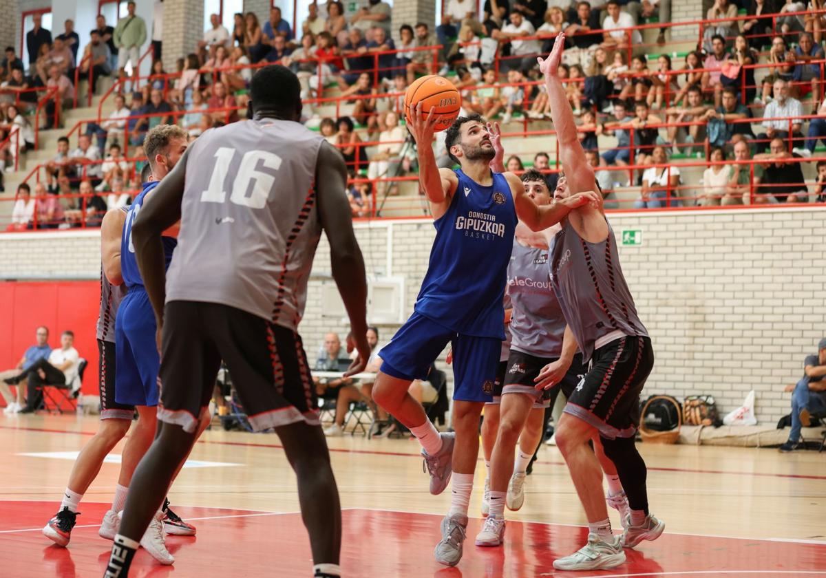 El GBC logró la victoria ante el Biele Iraurgi en Azkoitia.