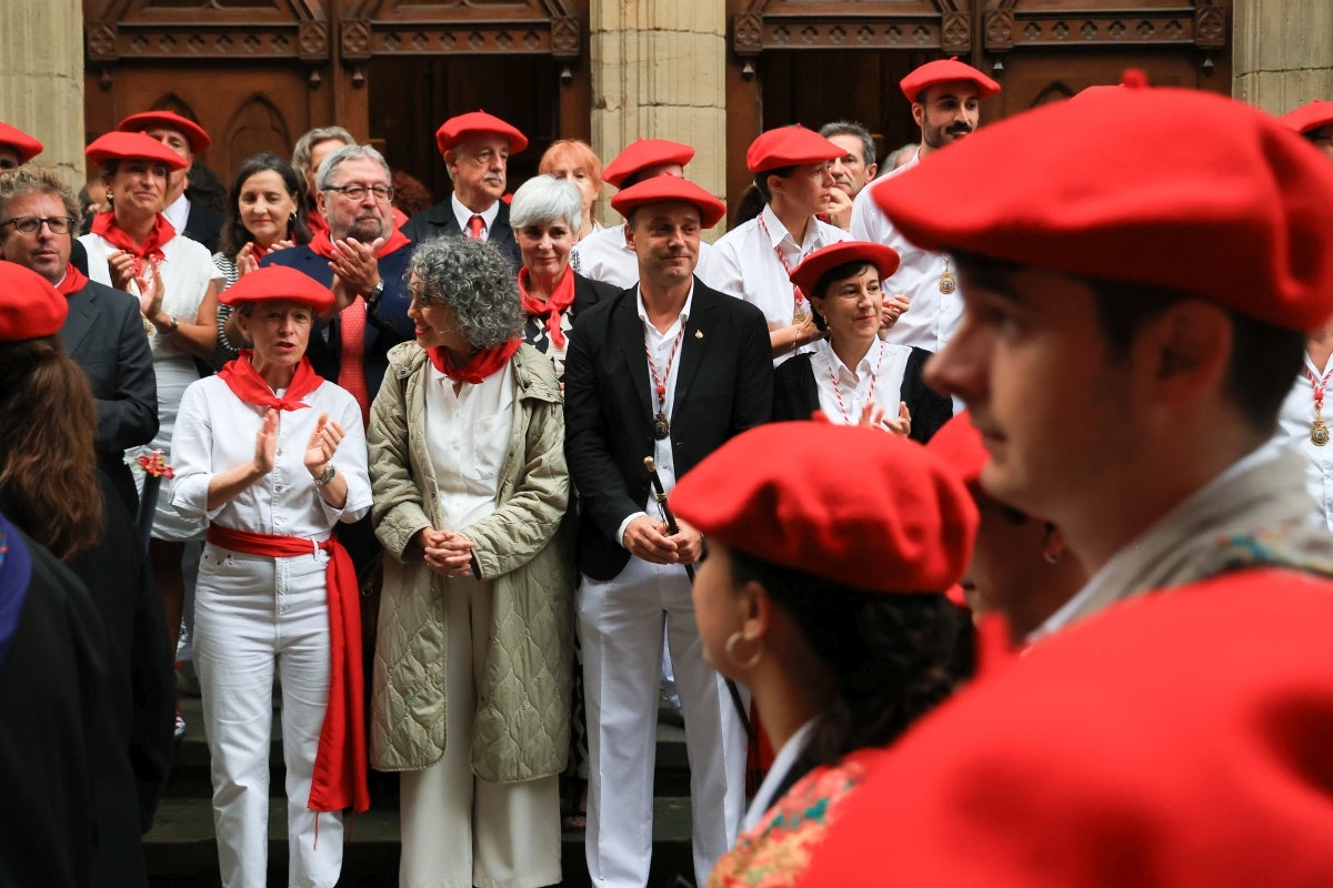 El desfile de la compañía Jaizkibel, en imágenes