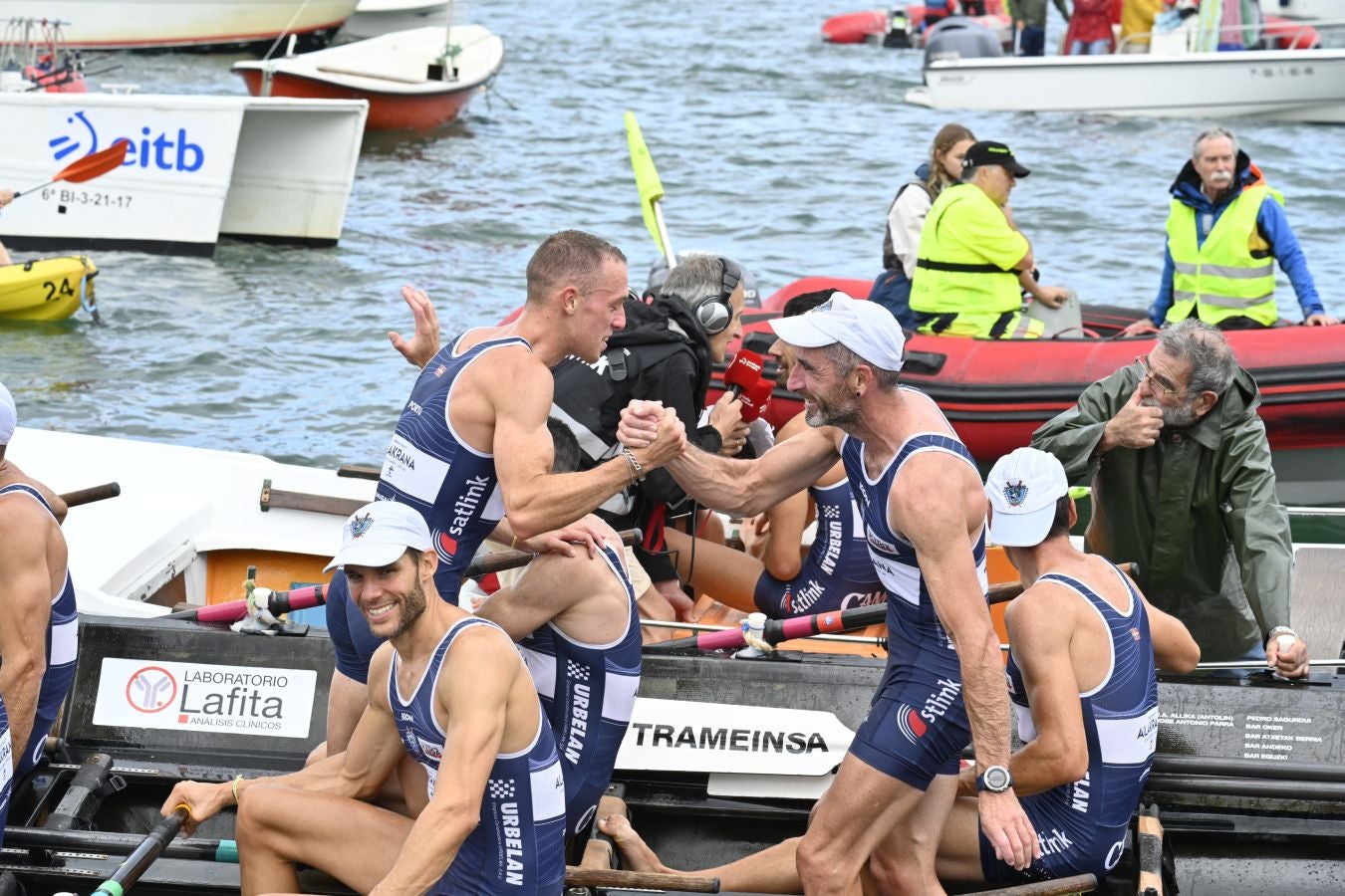 Urdaibai impone su ley en la Bandera de La Concha