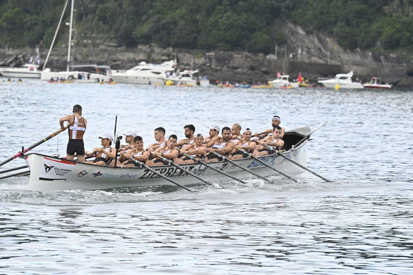 Urdaibai impone su ley en la Bandera de La Concha