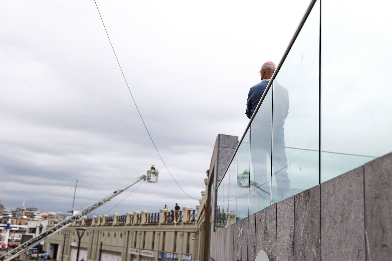 Día gris en San Sebastián