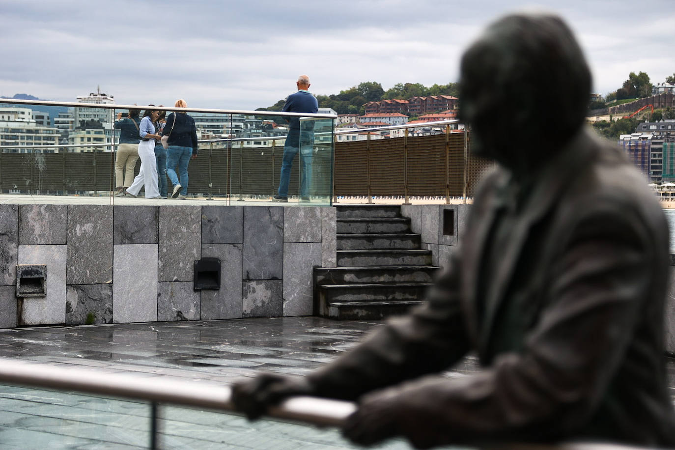 Día gris en San Sebastián