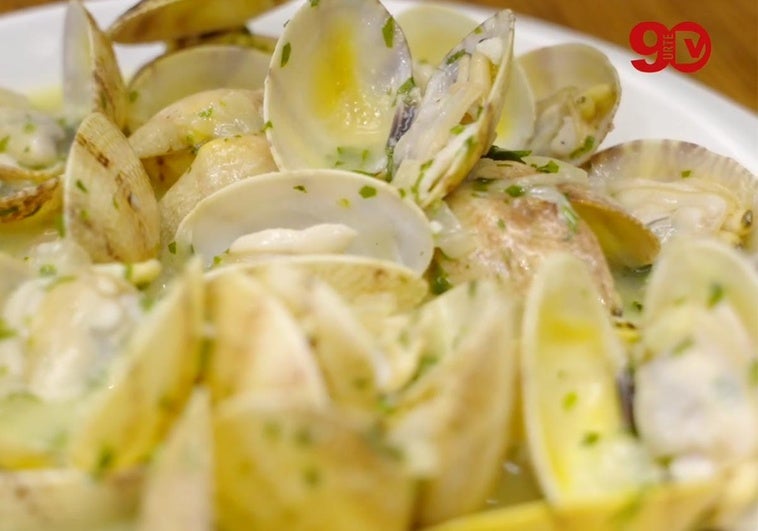 Receta de las almejas a la marinera de Mari Carmen Otaegi