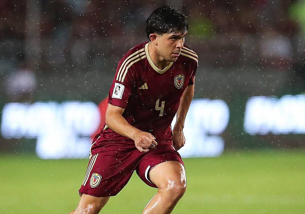 Aramburu, durante su encuentro ante Uruguay