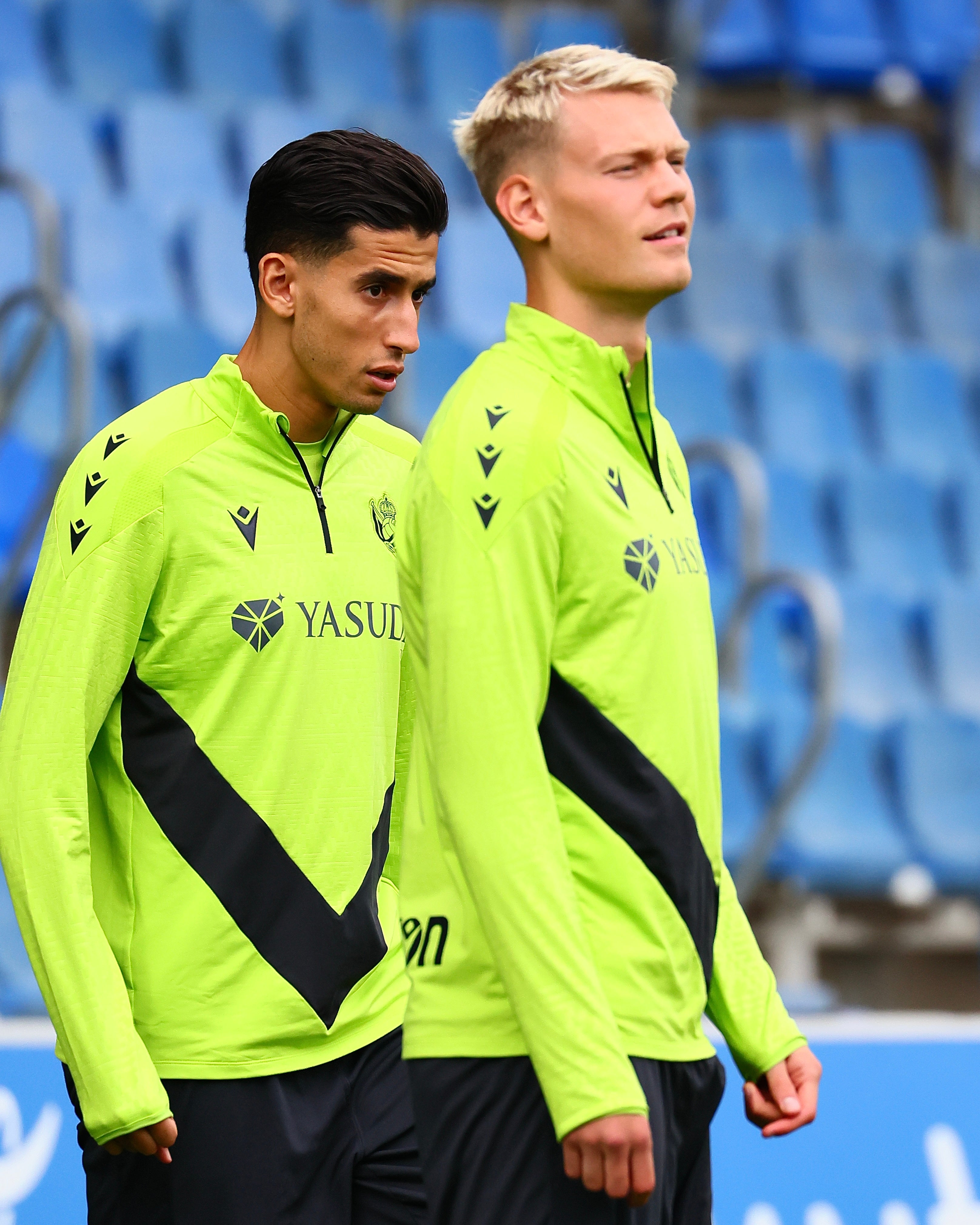 Oskarsson, Aguerd y Barrene enriquecen el entrenamiento
