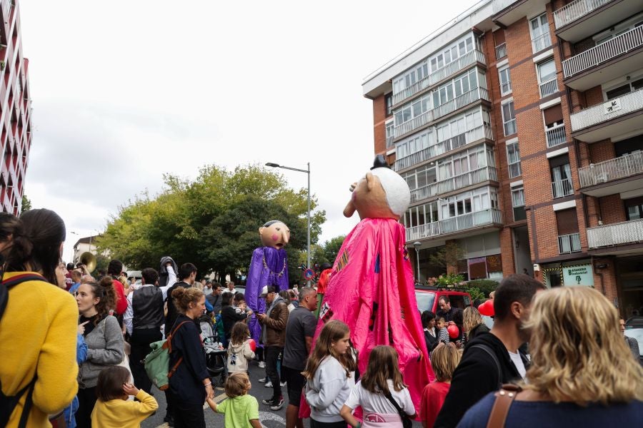 Txupinazo en los Porrontxos de Egia
