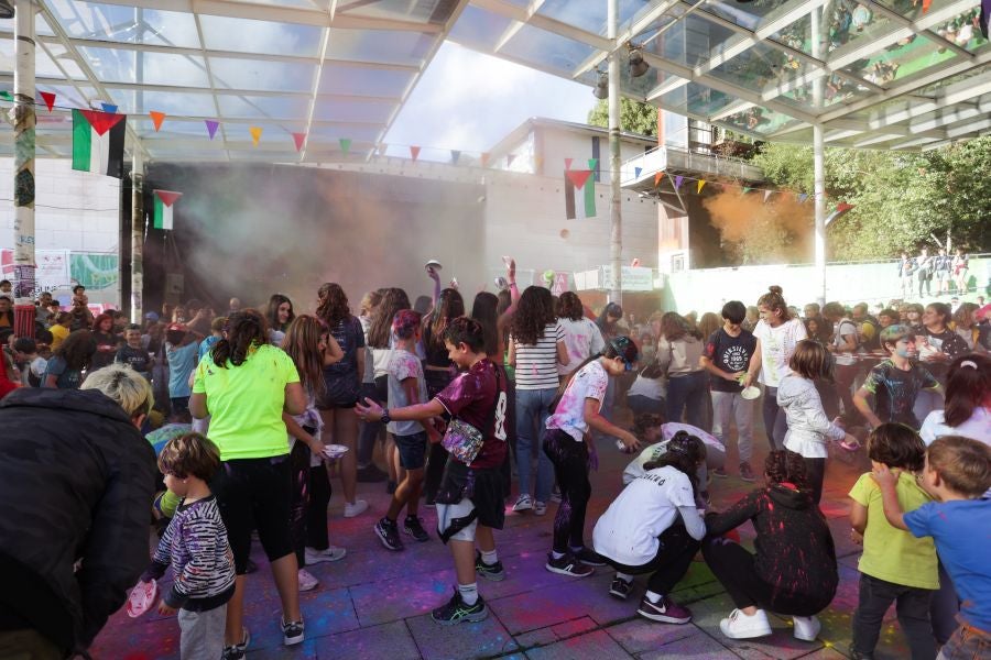 Txupinazo en los Porrontxos de Egia