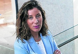 La jueza Ane Fadrique, en Irun