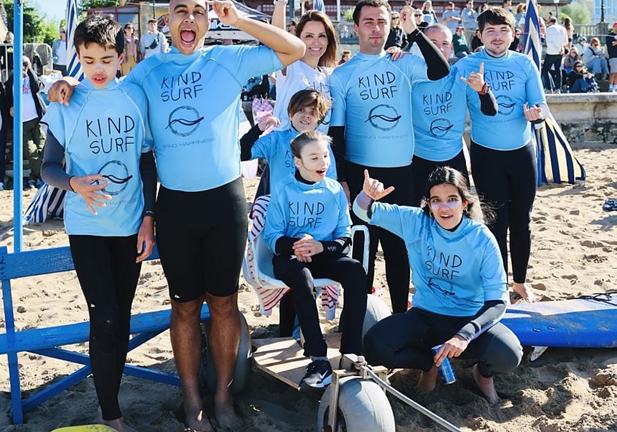 Todos preparados para competir en el Kind Surf Challenge by Seiko.