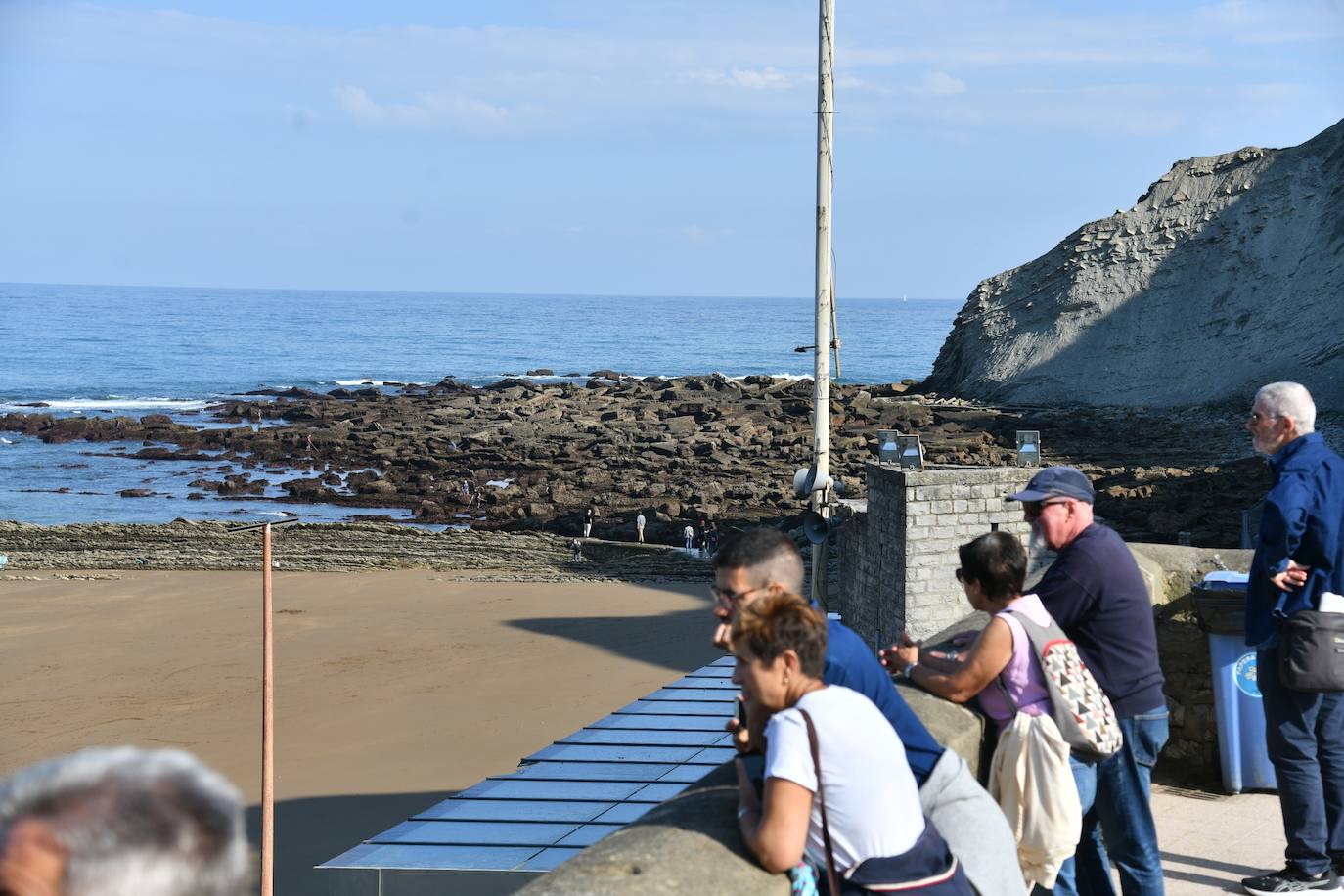 Las espectaculares imágenes de las mareas vivas en Gipuzkoa