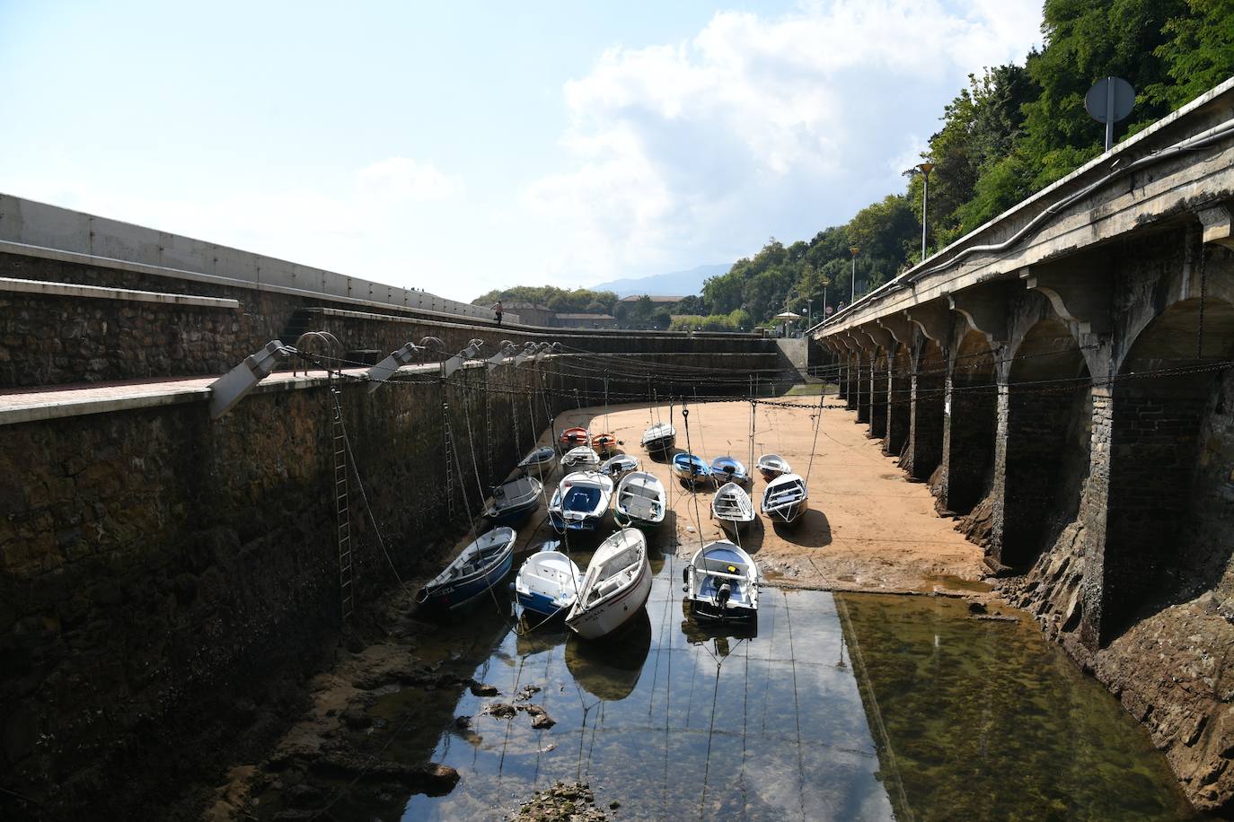 Las espectaculares imágenes de las mareas vivas en Gipuzkoa