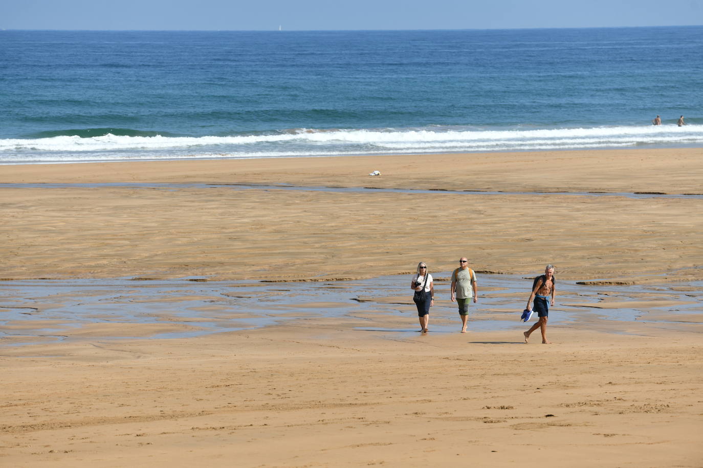 Las espectaculares imágenes de las mareas vivas en Gipuzkoa