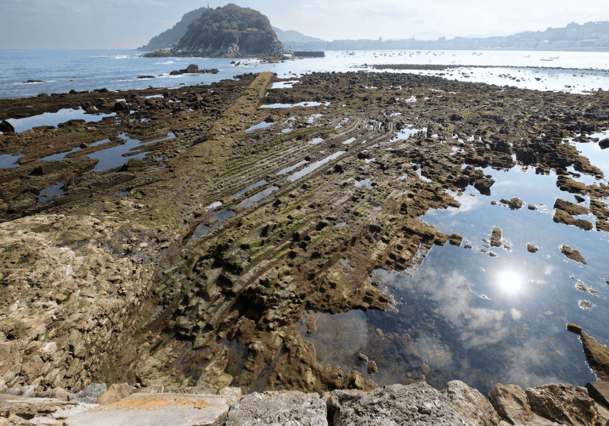 Las espectaculares imágenes de las mareas vivas en Gipuzkoa