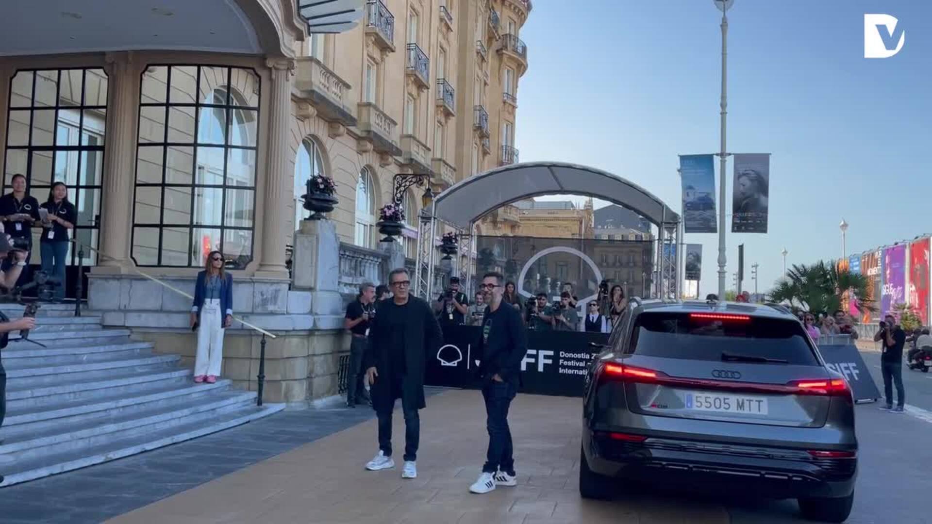 Llegada Buenafuente y Berto Romero