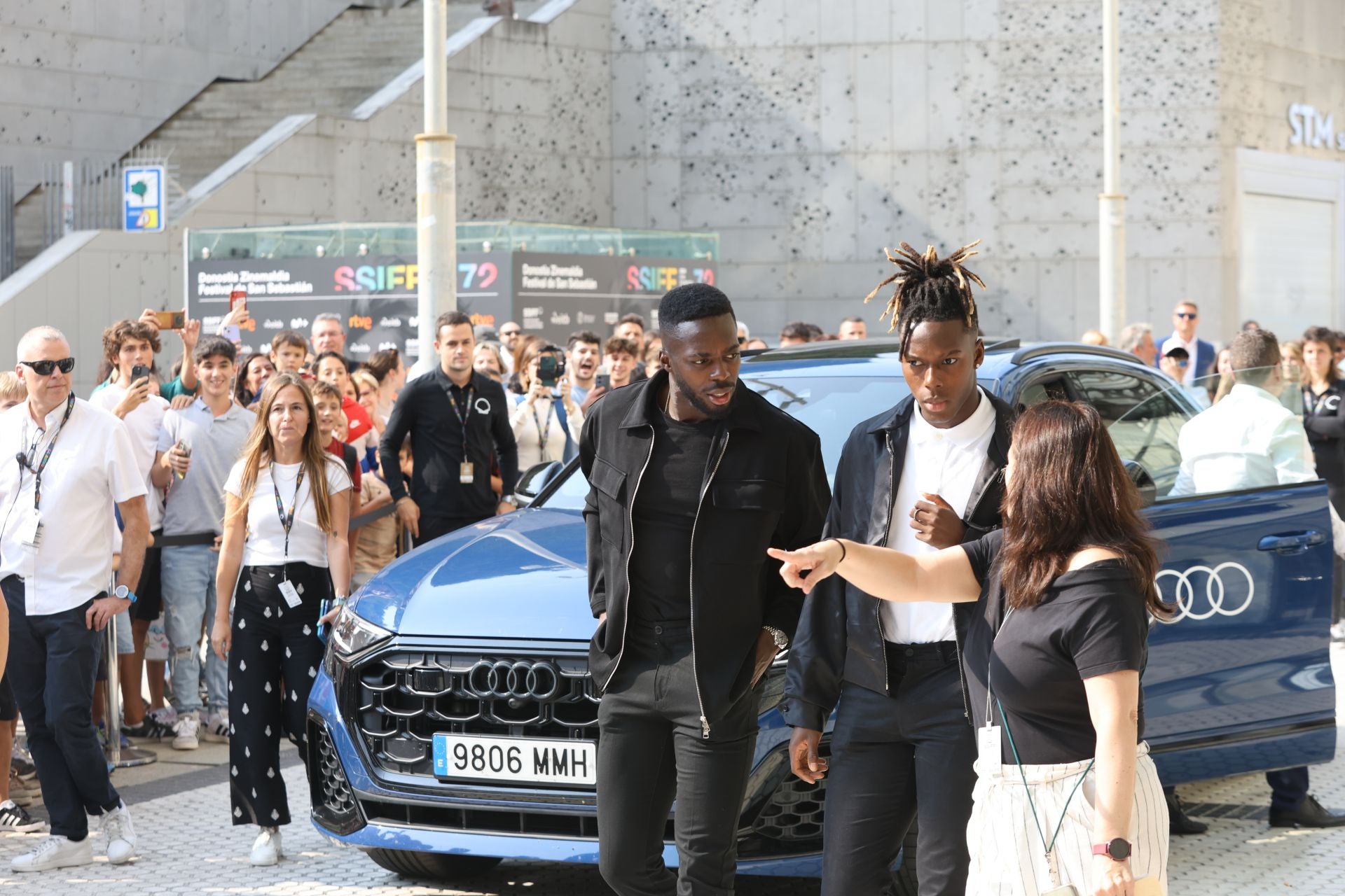Los Williams se dan un baño de cine en Donostia