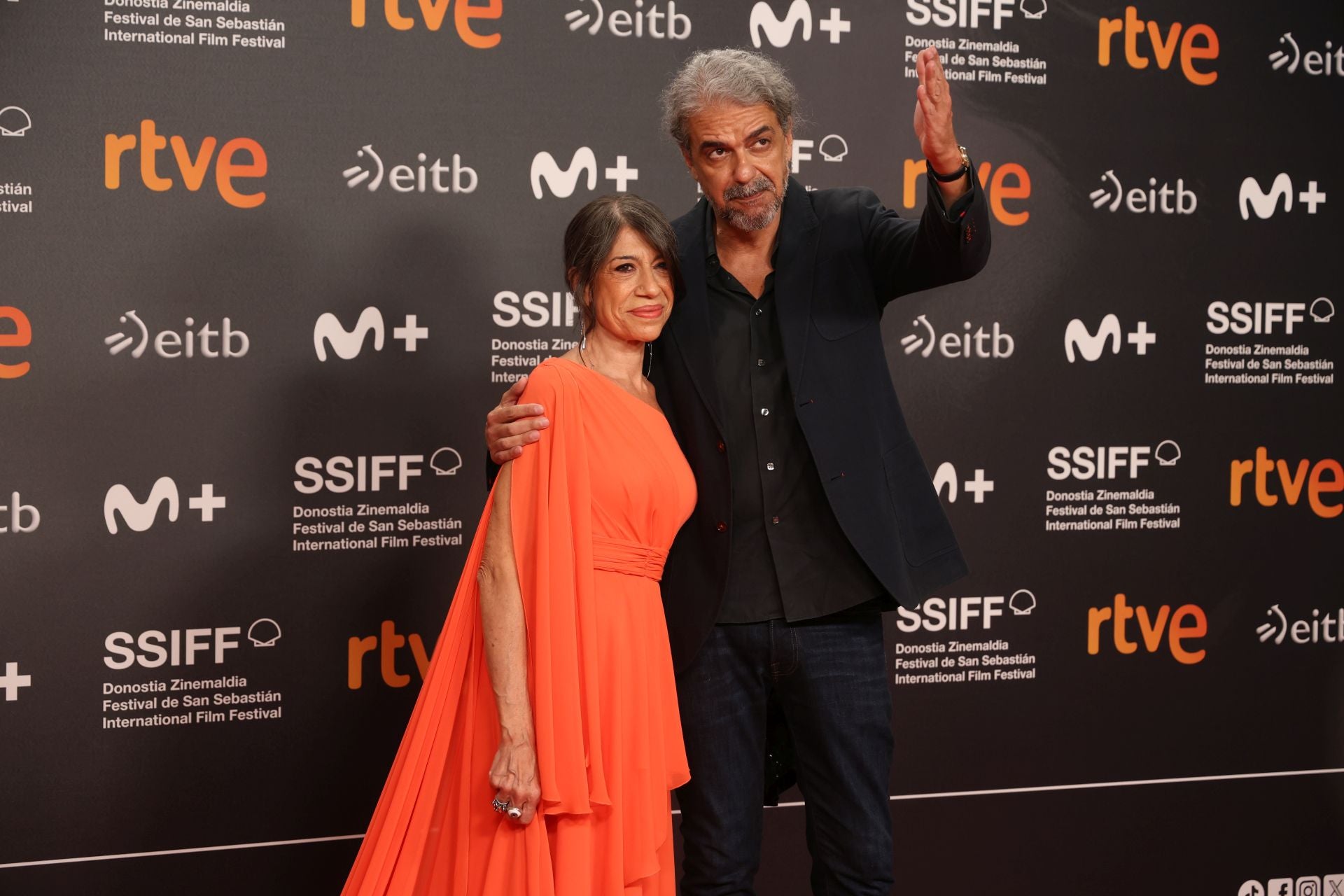 La alfombra roja del Zinemaldia, en imágenes