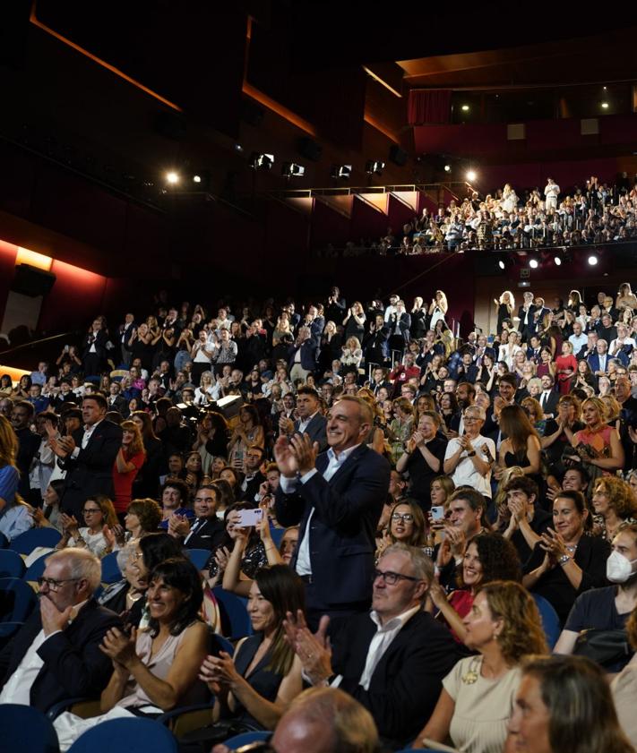 Imagen secundaria 2 - Bardem recibe el Premio Donostia «con todo el amor que este Festival me ha mostrado»