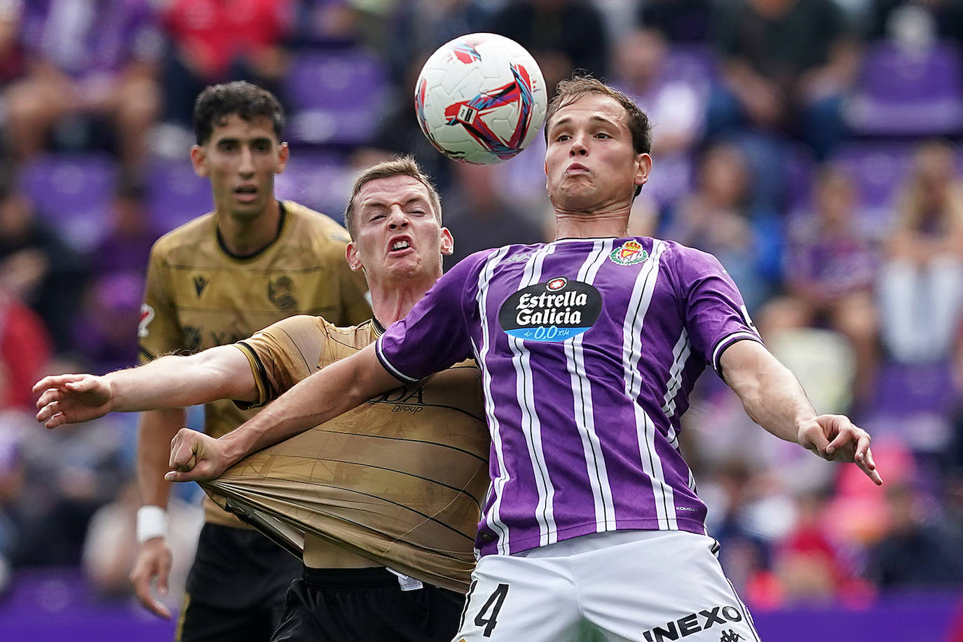 Las mejores imágenes de la Real Sociedad en Valladolid