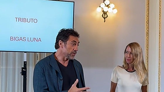 Javier Bardem: «Esto es una encerrona»