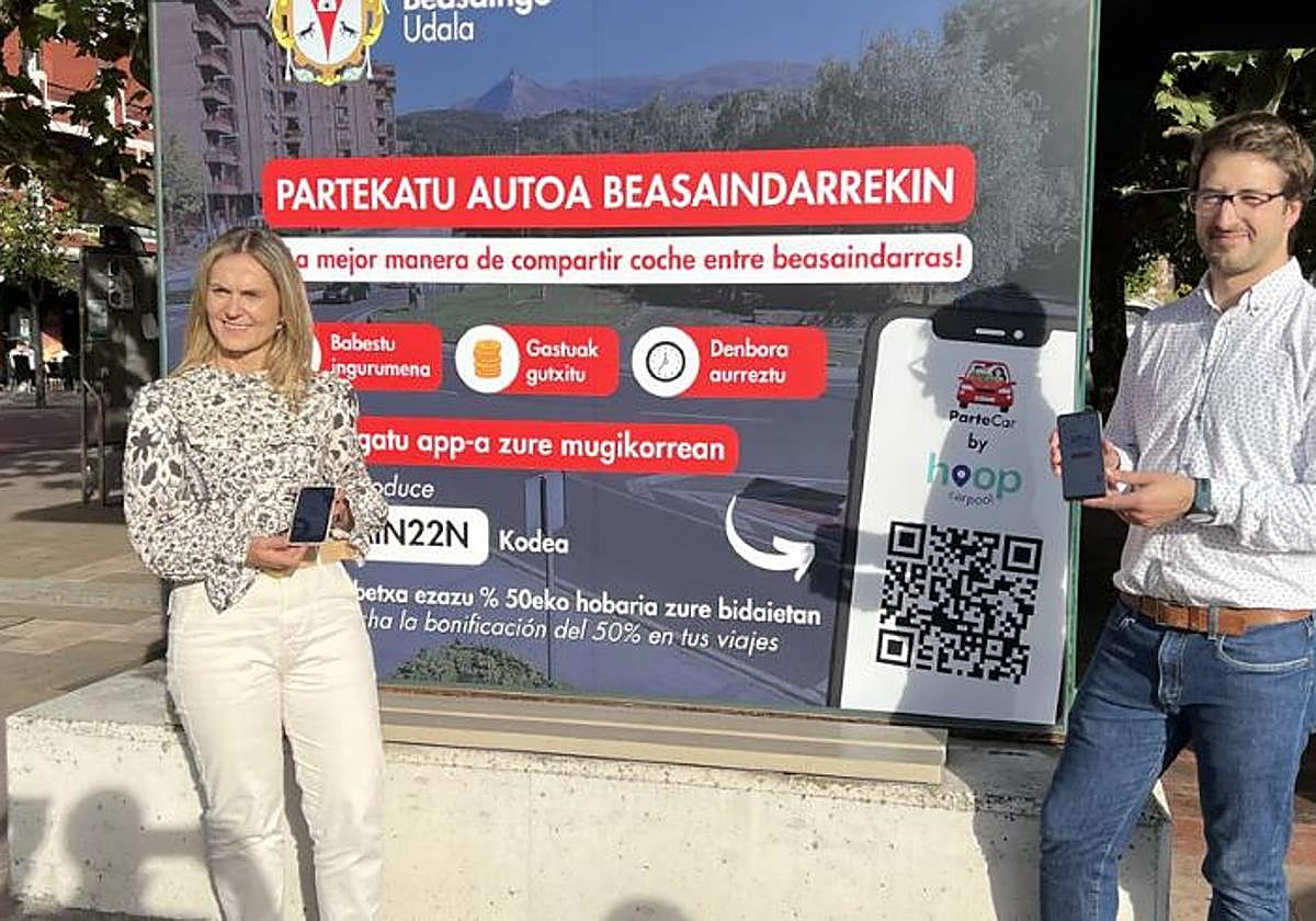 Presentación de la app en Beasain.