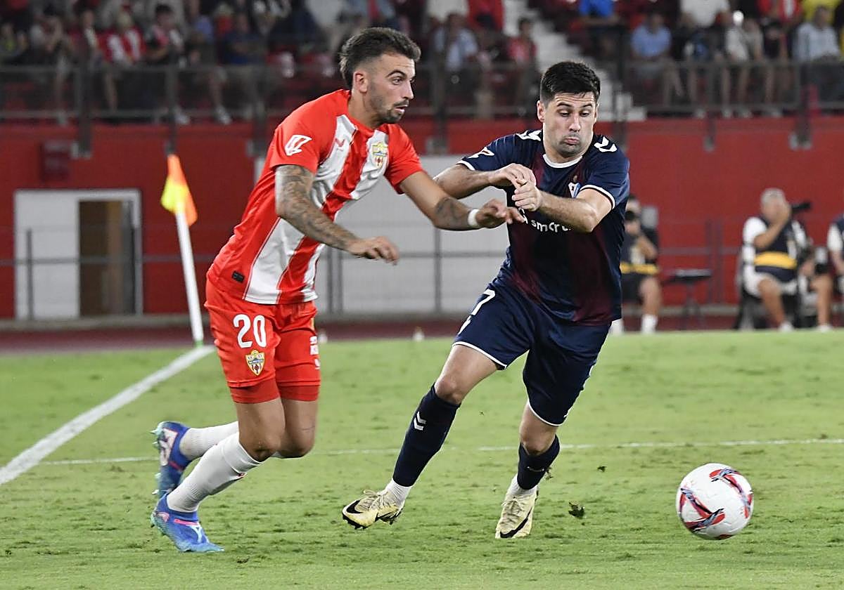 El 1x1 de los jugadores del Eibar ante el Almería