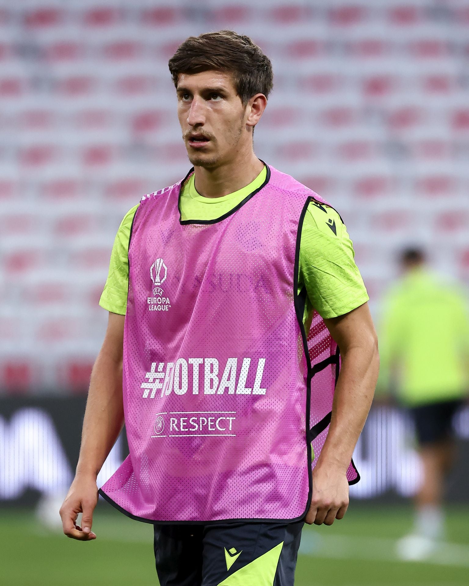 El entrenamiento de la Real en el Allianz Riviera