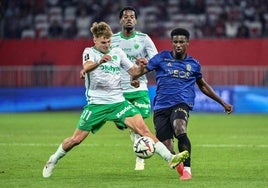 Momo Cho, en el último partido jugado el viernes ante el Saint-Etienne.