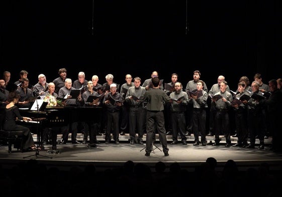 Imagen del concierto que Tutto Voce y Eragiyok ofrecieron de forma conjunta en Segovia.