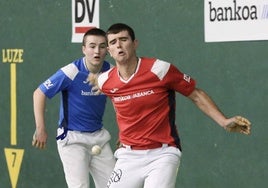 Eñaut Lizeaga, en una de sus participaciones en el Torneo.