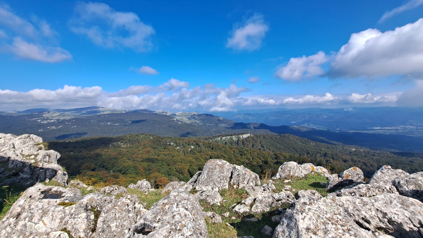 Ruta a la cima de Artxueta