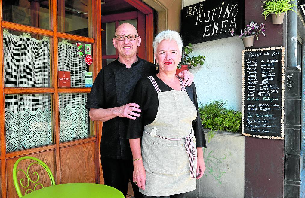 Rafael Recalde y Maite Amondarain.