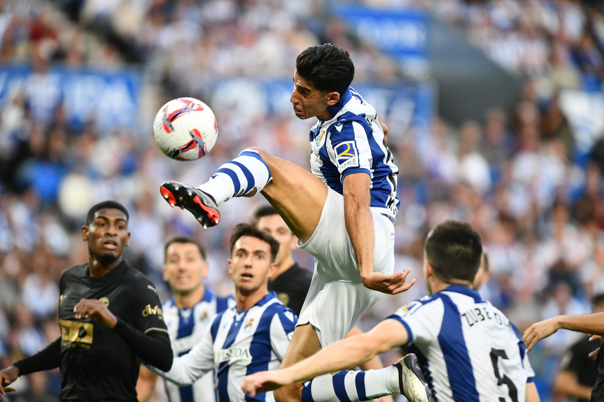 Las mejores imágenes del Real-Valencia